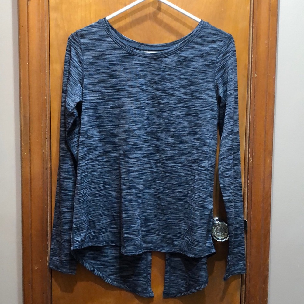 Zyia Active Tie Back Long Sleeve Top